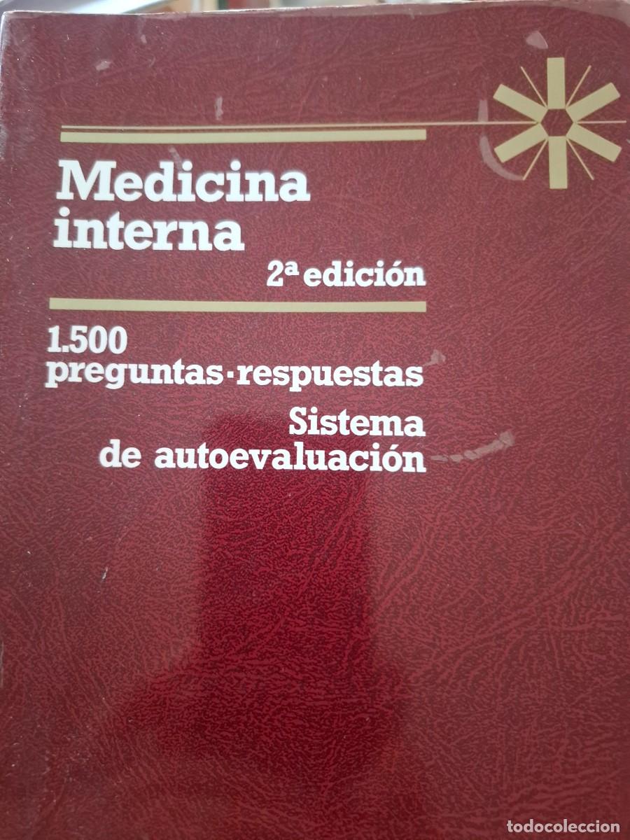 Gebrauchte B&uuml;cher: medicina interna 1500 preguntas y respuestas sistema de autoevaluaci&oacute;n vv aa coord J Rodes