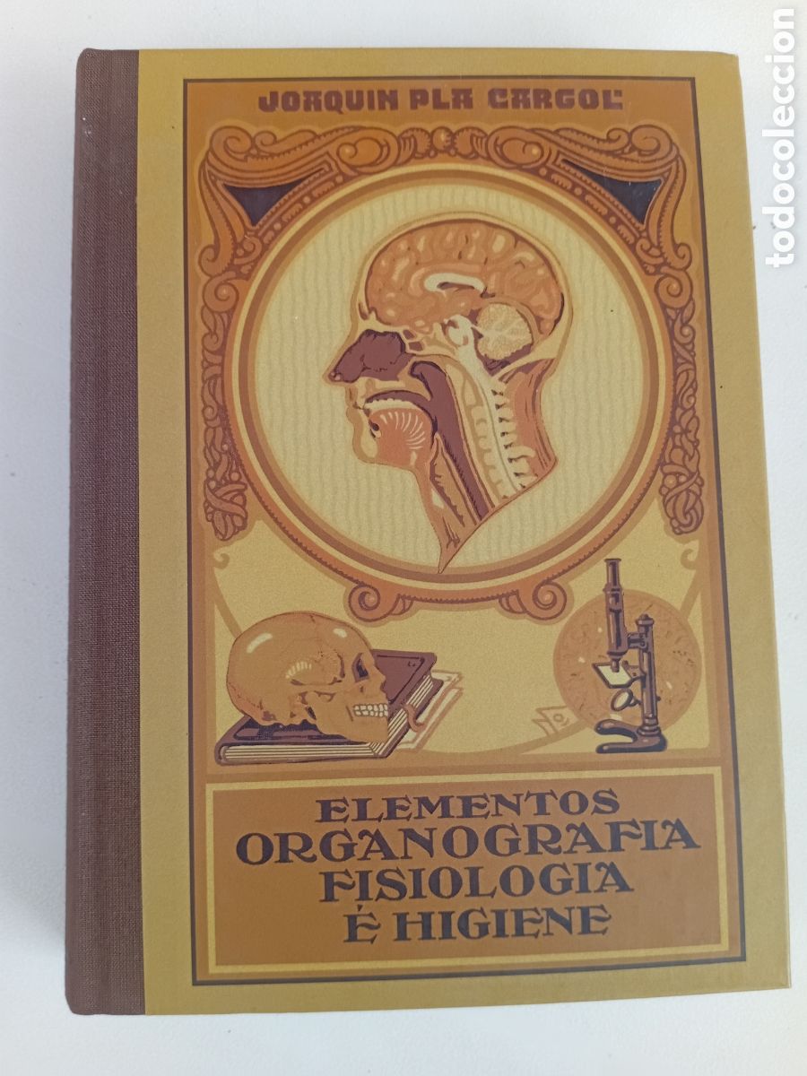 Libros de segunda mano: Elementos organograf&iacute;a fisiolog&iacute;a e higiene. Joaqu&iacute;n pla cargol. Facs&iacute;mil