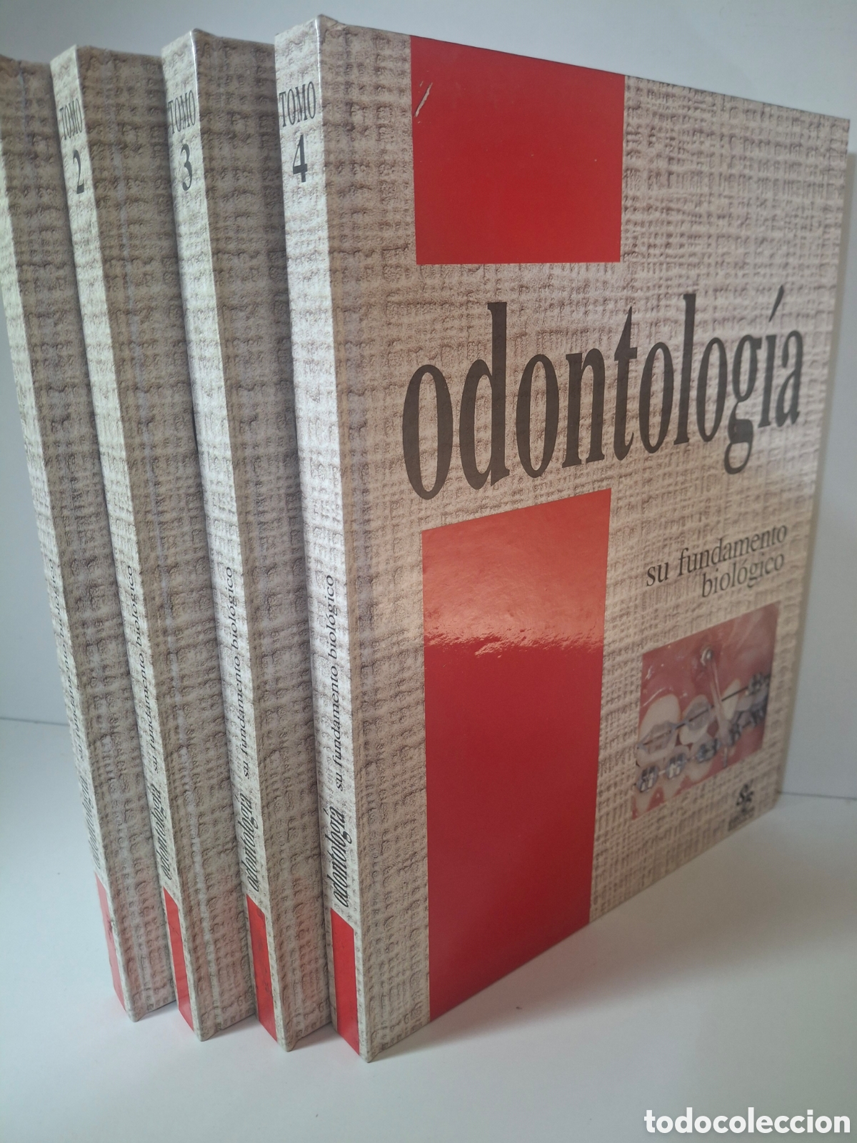 Libros de segunda mano: ODONTOLOGIA, SU FUNDAMENTO BIOLOGICO, GUSTAVO BARRIOS, 4 TOMOS, STUDIO BOOKS, 1999