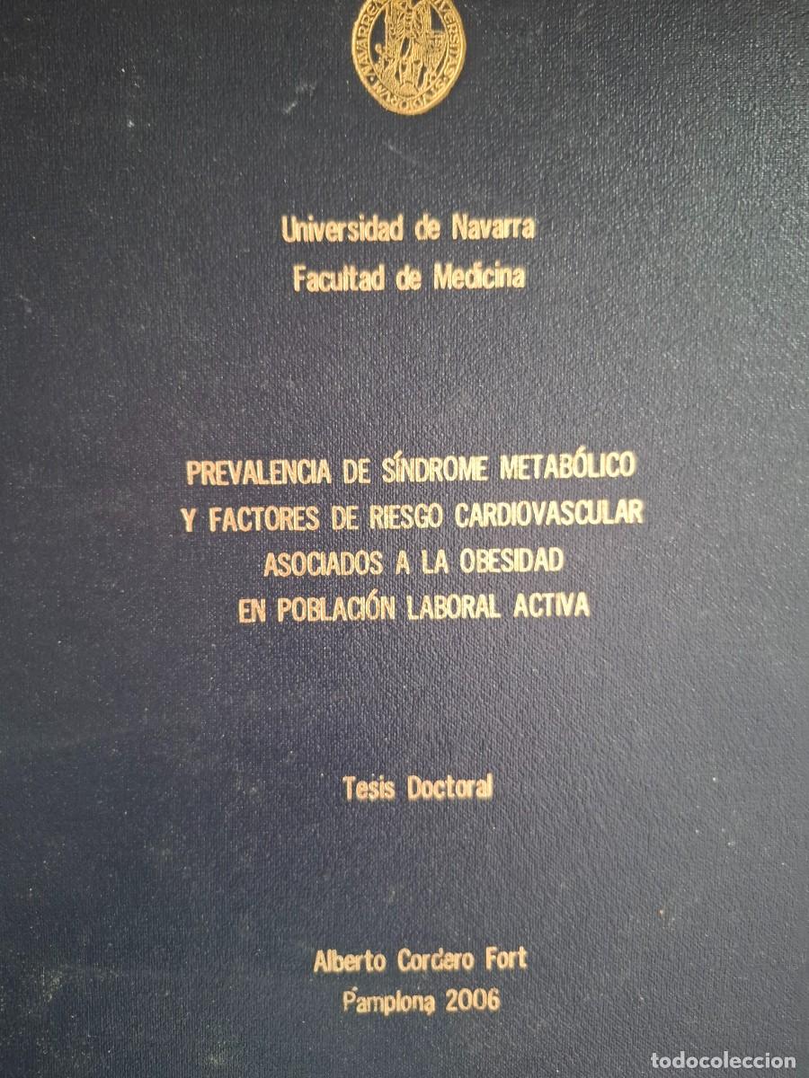 Libros de segunda mano: prevalencia de s&iacute;ndrome metab&oacute;lico y factores de riesgo cardiovascular as. obesidad A Cordero Font