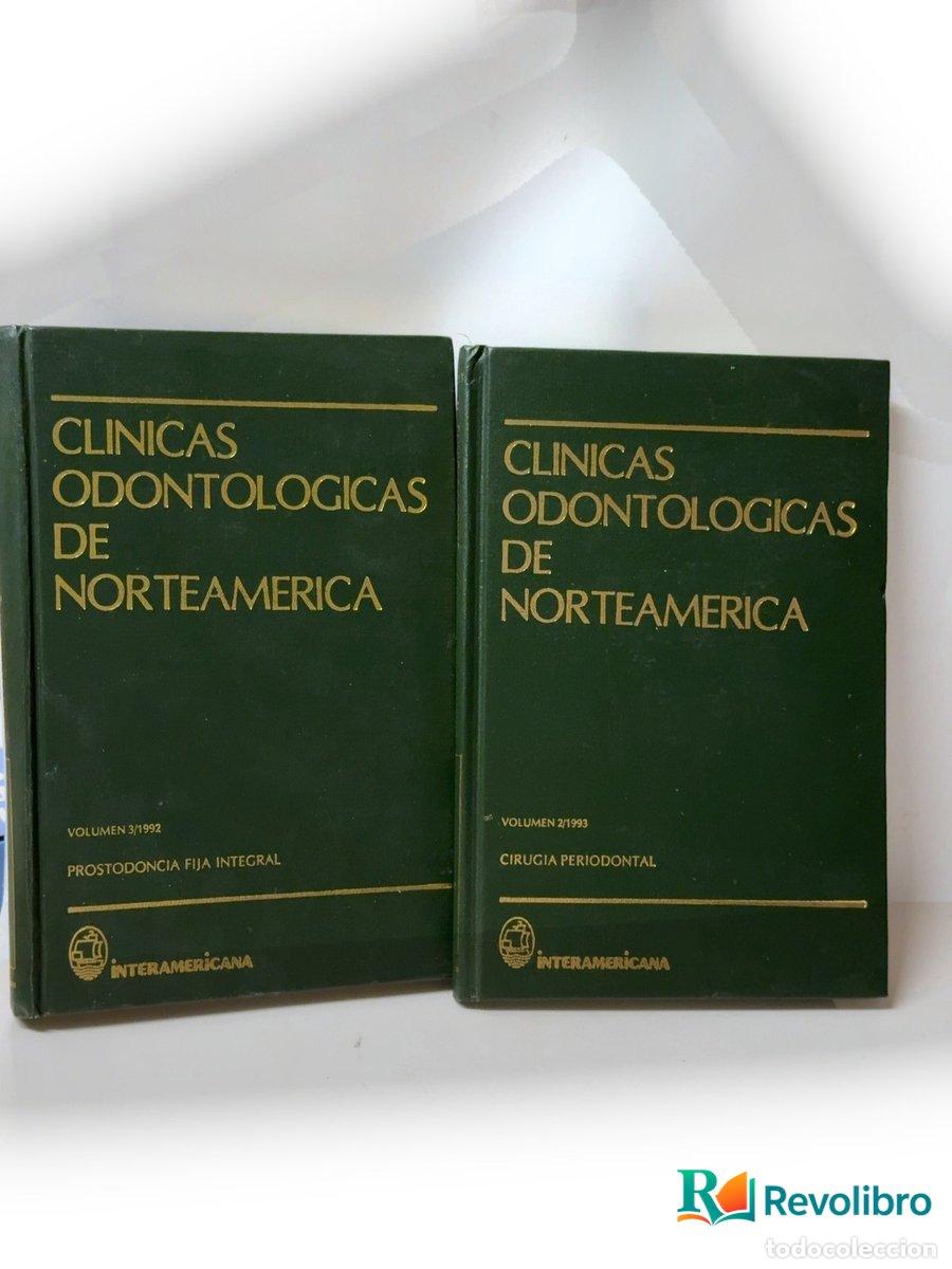 Libros de segunda mano: Cl&iacute;nicas odontol&oacute;gicas de Norteam&eacute;rica 2 tomos - Varios autores