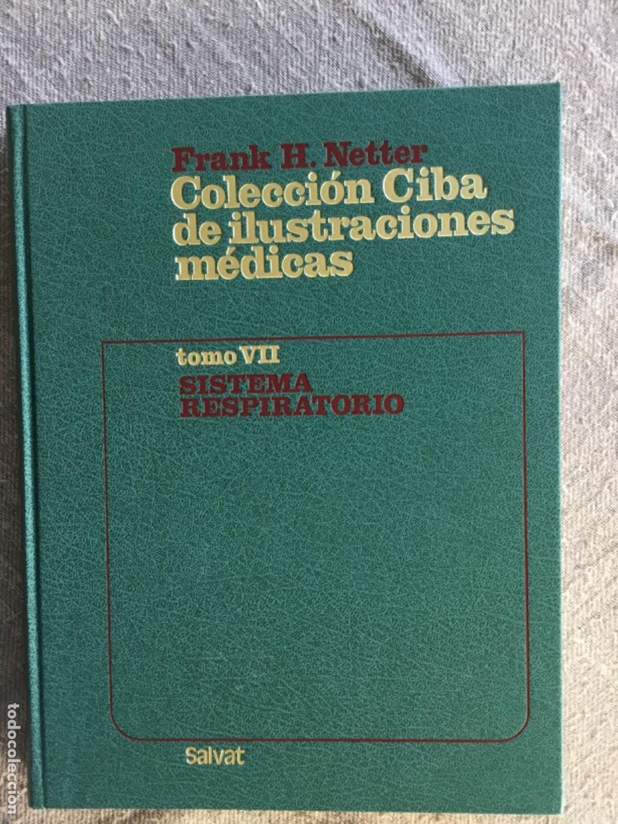 Libros de segunda mano: FRANK H. NETTER // COLECCION CIBA DE ILUSTRACIONES M&Eacute;DICAS // TOMO VII // SISTEMA RESPIRATORIO