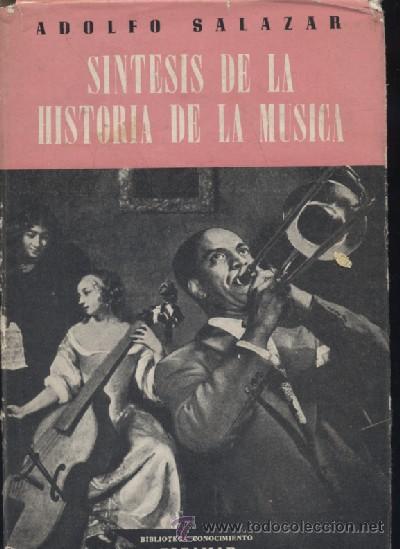 Libros de segunda mano: SINTESIS DE LA HISTORIA DE LA MUSICA (A/ MU- 009)