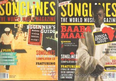 Libros de segunda mano: SONGLINES. THE WORLD MUSIC MAGAZINE (A-MU-279)