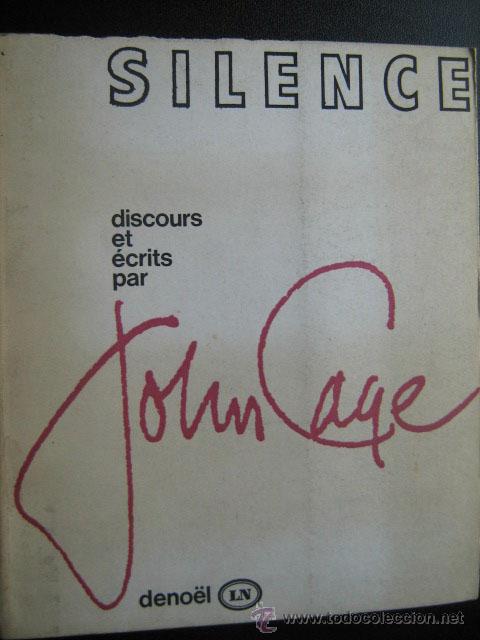 Libros de segunda mano: SILENCE.  CAGE, John. 1970 - Foto 1