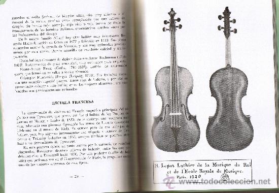 Historia del violín - casa parramon - lutheria - Vendido en Venta Directa -  29913936