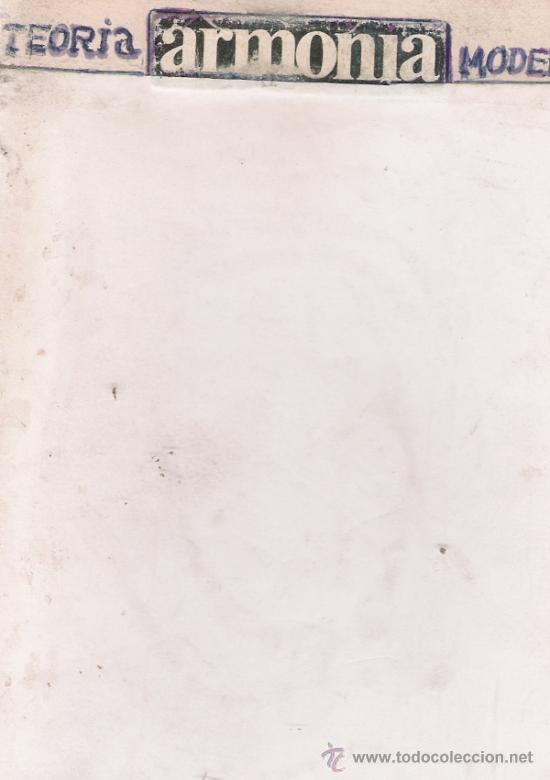 Livres d'occasion: ARMONIA TEORIA MODERNA