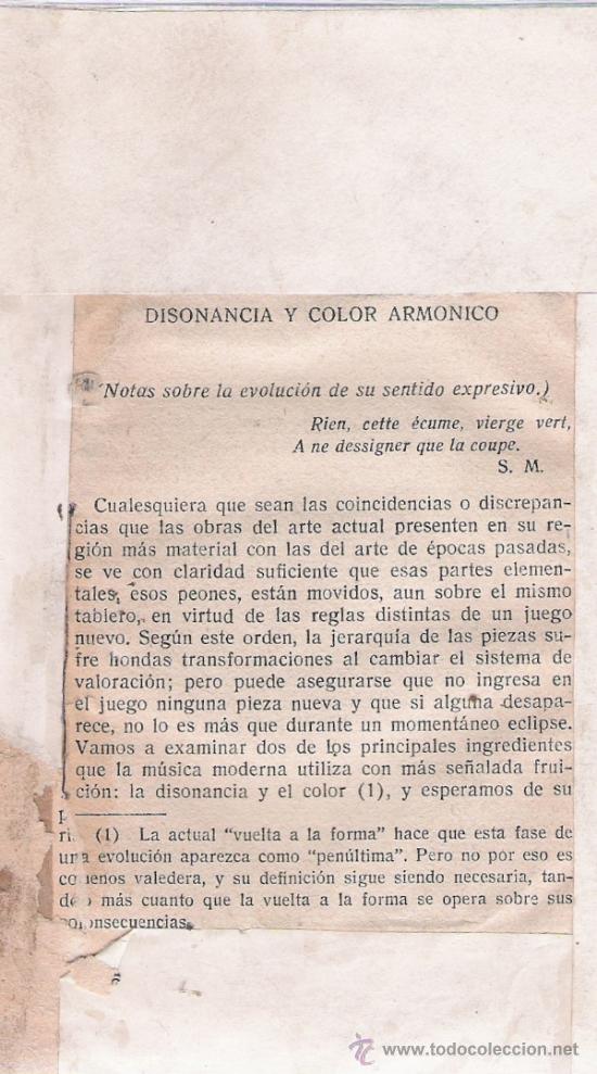 Livres d'occasion: MUSICA Y MUSICOS DE HOY - ADOLFO SALAZAR