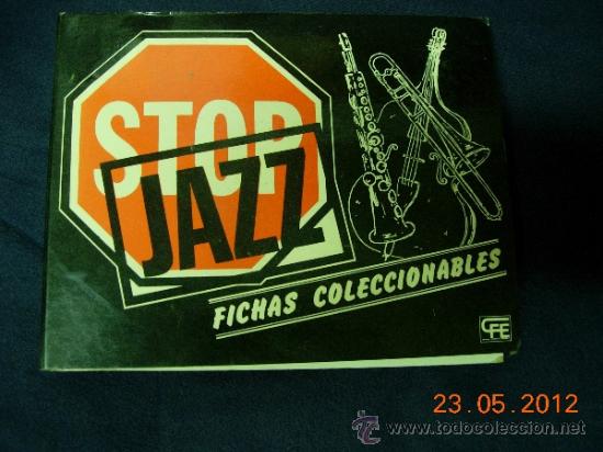 Second hand books: Stop Jazz fichas coleccionables