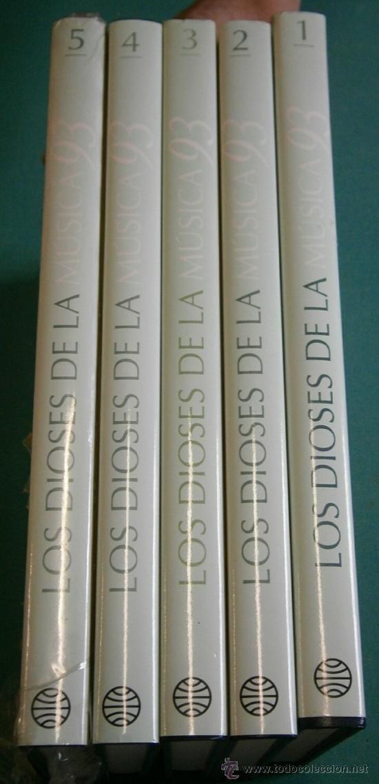 Libros de segunda mano: 5 tomos, Los dioses de la musica - Foto 3