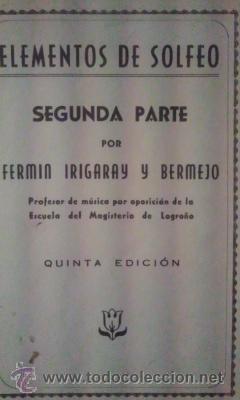 Libros de segunda mano: ELEMENTOS DE SOLFEO, segunda parte (Bilbao, 1946) - Foto 1