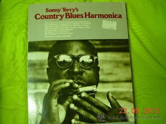 Libros de segunda mano: Sonny Terrys Country blues harmonica (en ingl&eacute;s) - Foto 1