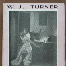 Libros de segunda mano: LA MUSICA Y LA VIDA. W. J. TURNER