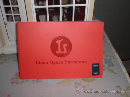 Libros de segunda mano: LICEO OPERA BARCELONA 2009 - Foto 1