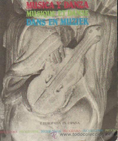 Libros de segunda mano: MUSICA Y DANZA- MUSIQUE ET DANSE. DANS EN MUZIEK . MU-399