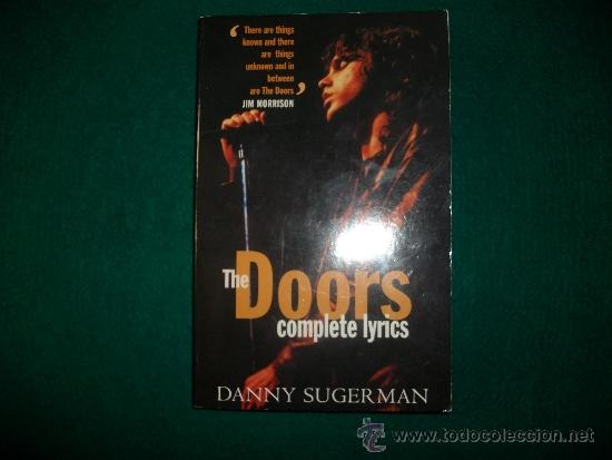 Libros de segunda mano: THE DOORS, COMPLETE LYRICS BY DANNY SUGERMAN - Foto 1