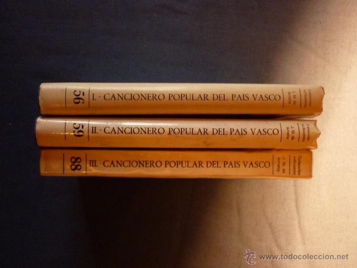 Libros de segunda mano: Cancionero popular del Pa&iacute;s Vasco - Foto 2