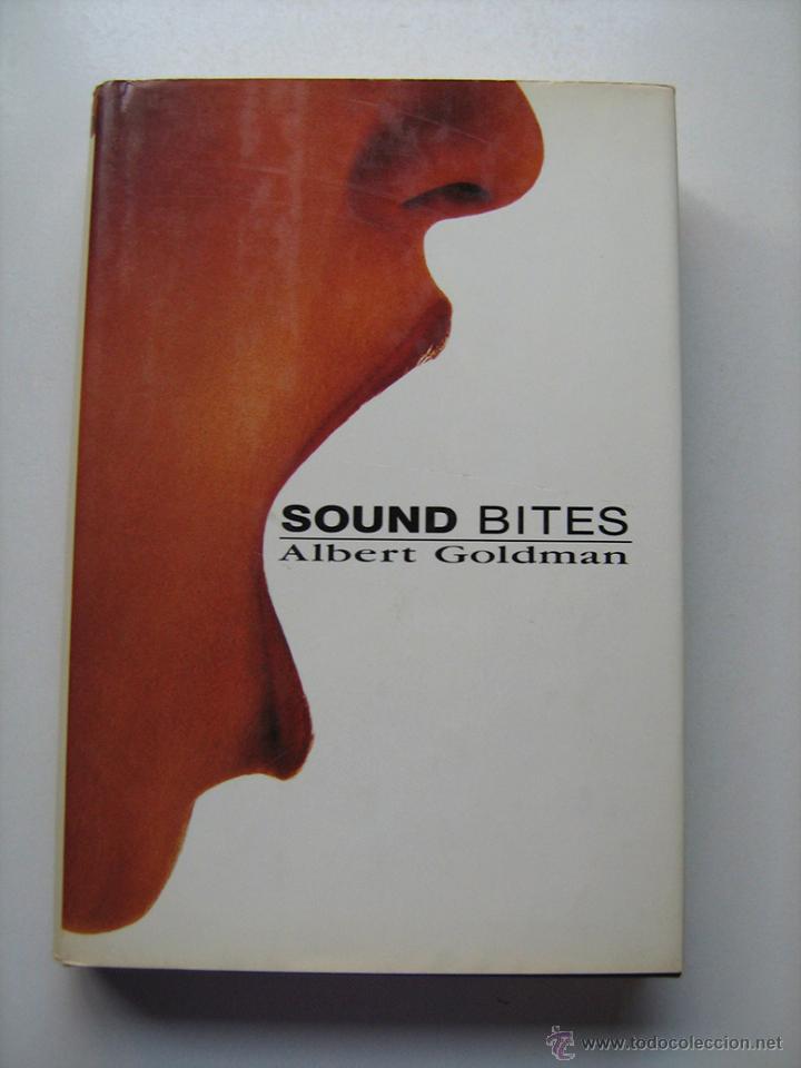 Libros de segunda mano: SOUND BITES - ALBERT GOLDMAN - Foto 1