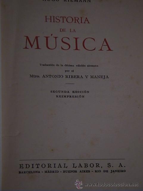 Libros de segunda mano: historia de la musica - Foto 3
