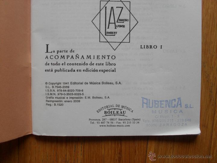 Libros de segunda mano: LAZ Metodo Graduado de Solfeo, Libro 1 - Foto 3