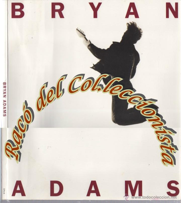 Libros de segunda mano: BRYAN ADAMS, EDITORIAL OPUS, CANADA, 1995 - Foto 1