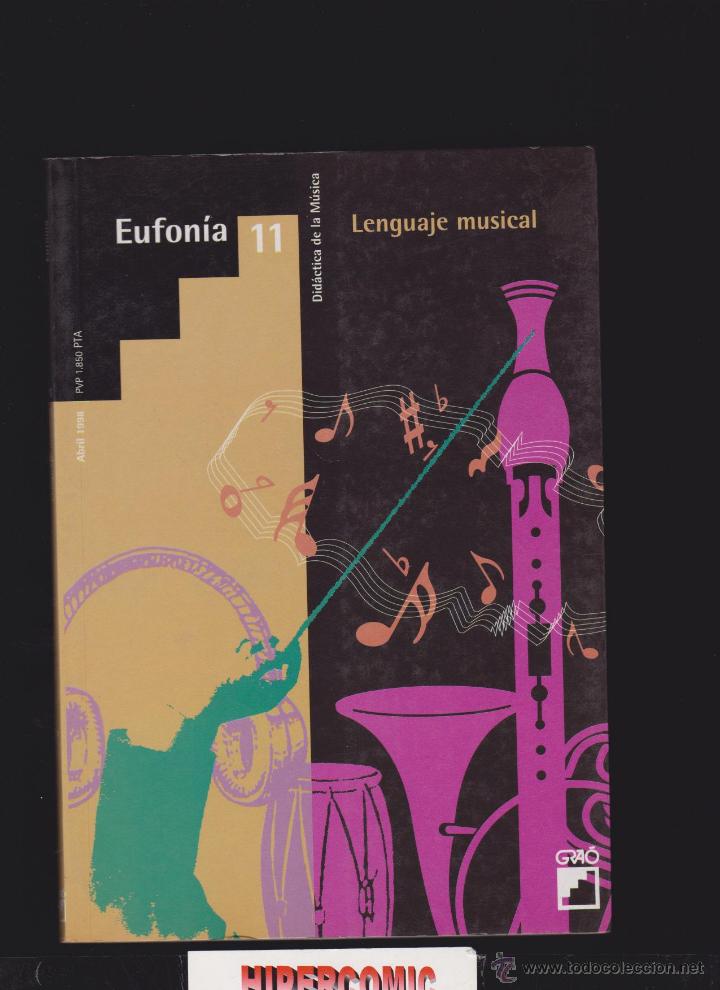 Libros de segunda mano: EUFONIA N&ordm; 11 - LENGUAJE MUSICAL - Foto 1