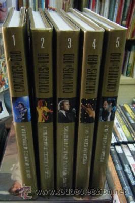 Libri di seconda mano: ANTOLOG&Iacute;A AUDIOVISUAL DE LA M&Uacute;SICA MODERNA. CANCIONES DE ORO. 5 VOL&Uacute;MENES A-MU-597