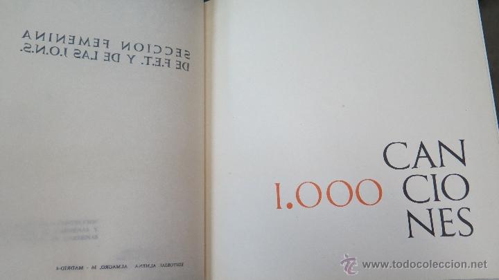 Libros de segunda mano: MIL CANCIONES ESPA&Ntilde;OLAS. 2 TOMOS. CON ESTUCHE. FOLKLORE - Foto 3