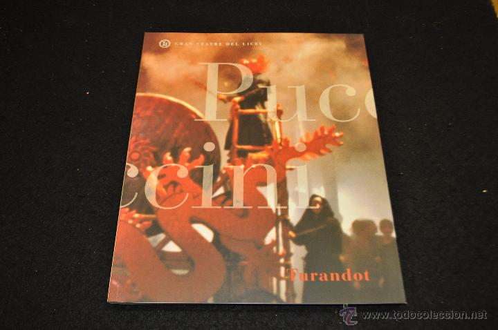 Second hand books: TURANDOT - PUCCINI GRAN TEATRE DEL LICEU - Temporada 1993-94