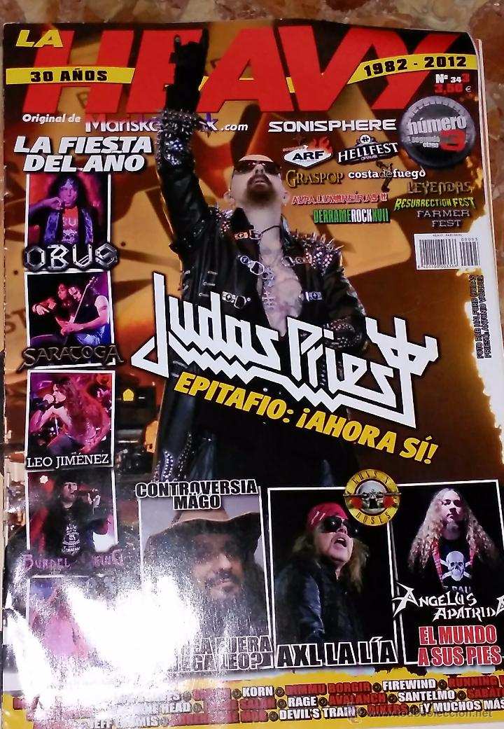 Libros de segunda mano: revista heavy metal