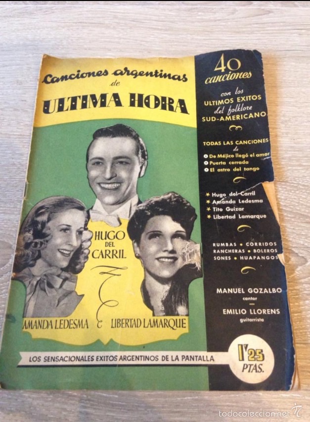 Gebrauchte B&uuml;cher: Canciones argentinas
