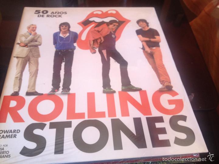 Libri di seconda mano: rolling stones,50 a&ntilde;os de rock,howard kramer PRECINTADO