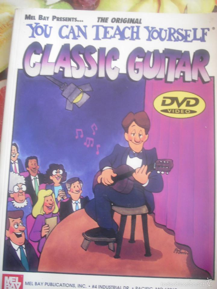 Libros de segunda mano: CLASSICAL GUITAR WITH DVD VIDEO - Foto 1