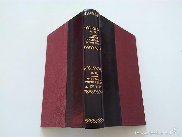 Gebrauchte B&uuml;cher: 1940 Colecci&oacute;n de Cantos Religioso Populares-Chansons Populaires des XV et XVI si&egrave;cles