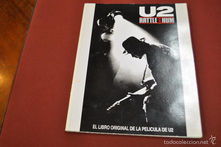 Libros de segunda mano: U2 rattle hum , el libro original de la pelicula de U2 - MUB - Foto 1