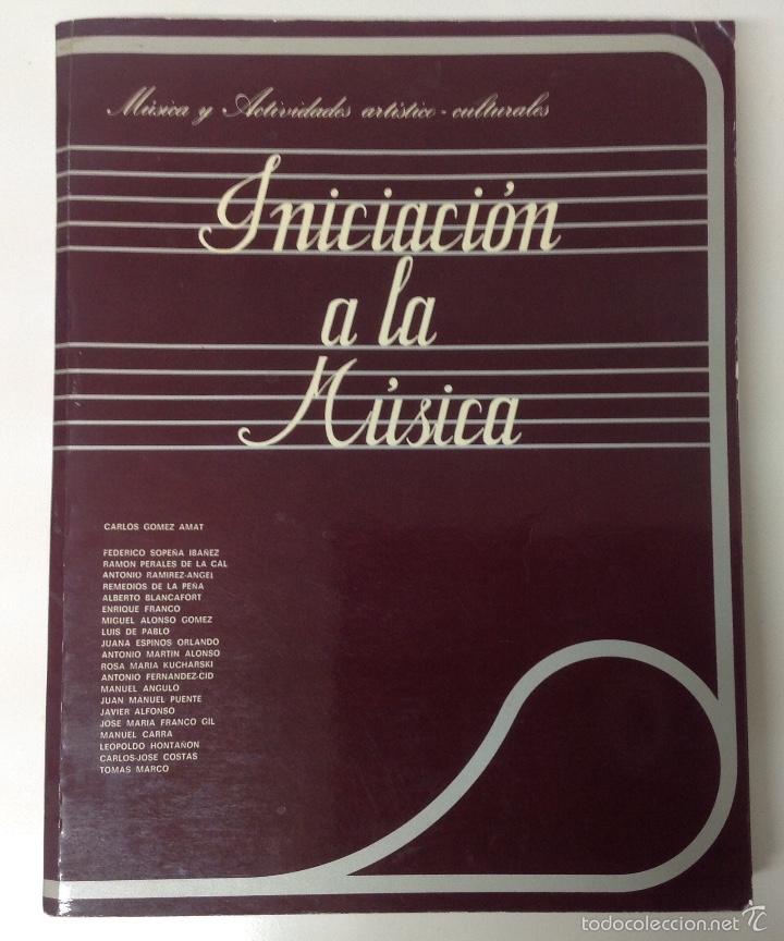 Livres d'occasion: INICIACI&Oacute;N A LA M&Uacute;SICA.  M&uacute;sica y actividades art&iacute;stico-culturales.
