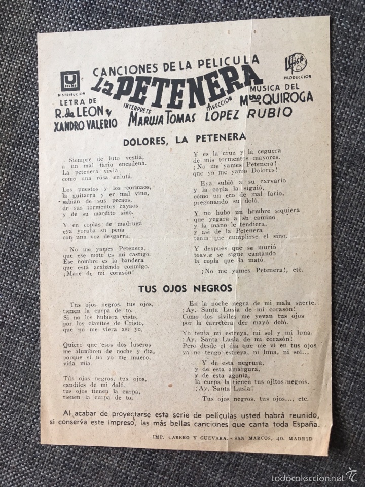 Libros de segunda mano: La petenera - Foto 1