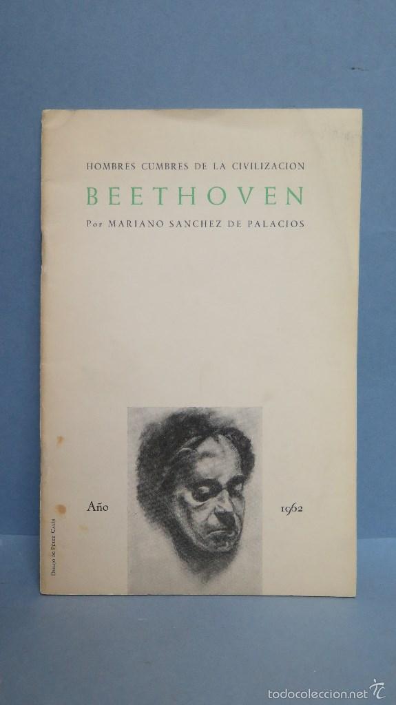 Libros de segunda mano: BEETHOVEN. MARIANO SANCHEZ DE PALACIOS - Foto 1