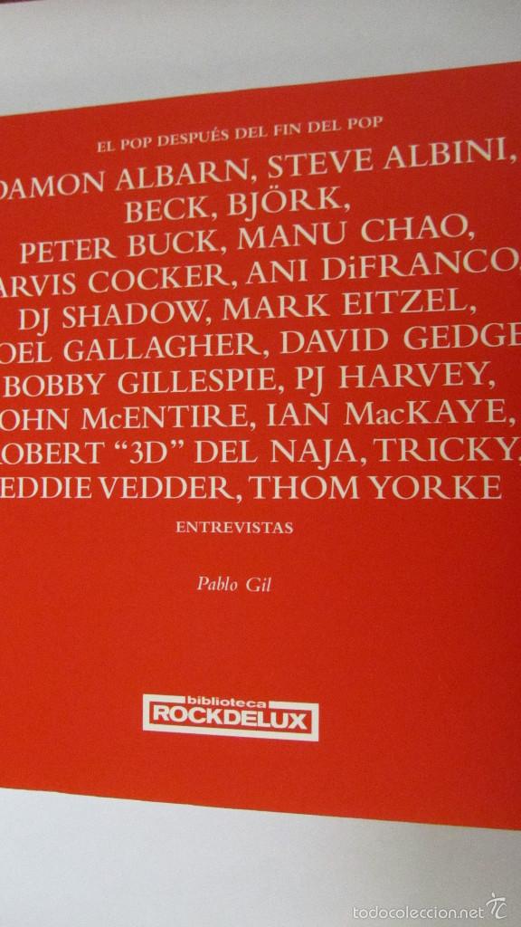 Second hand books: EL POP DESPU&Eacute;S DEL FIN DEL POP DE PABLO GIL (RDL, ROCKDELUX)