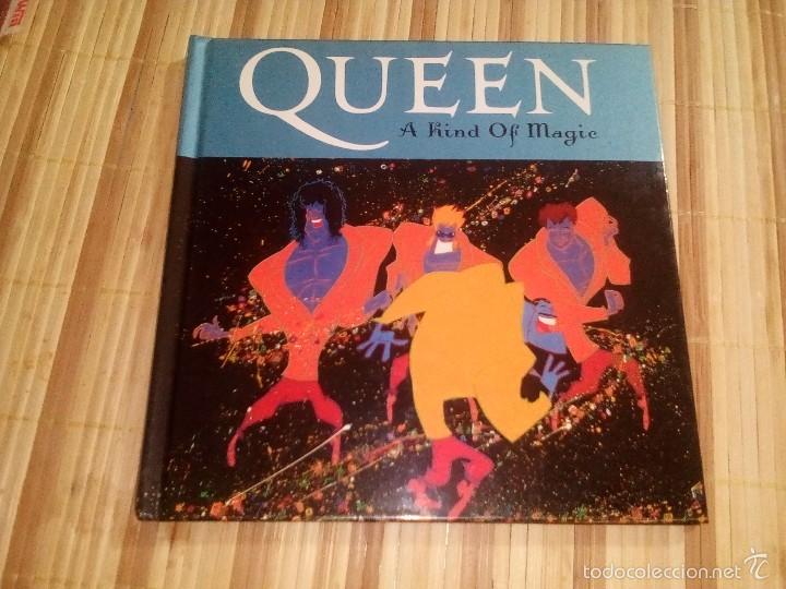 Libros de segunda mano: Queen. A kind of magic - Libro-Cd - Foto 1