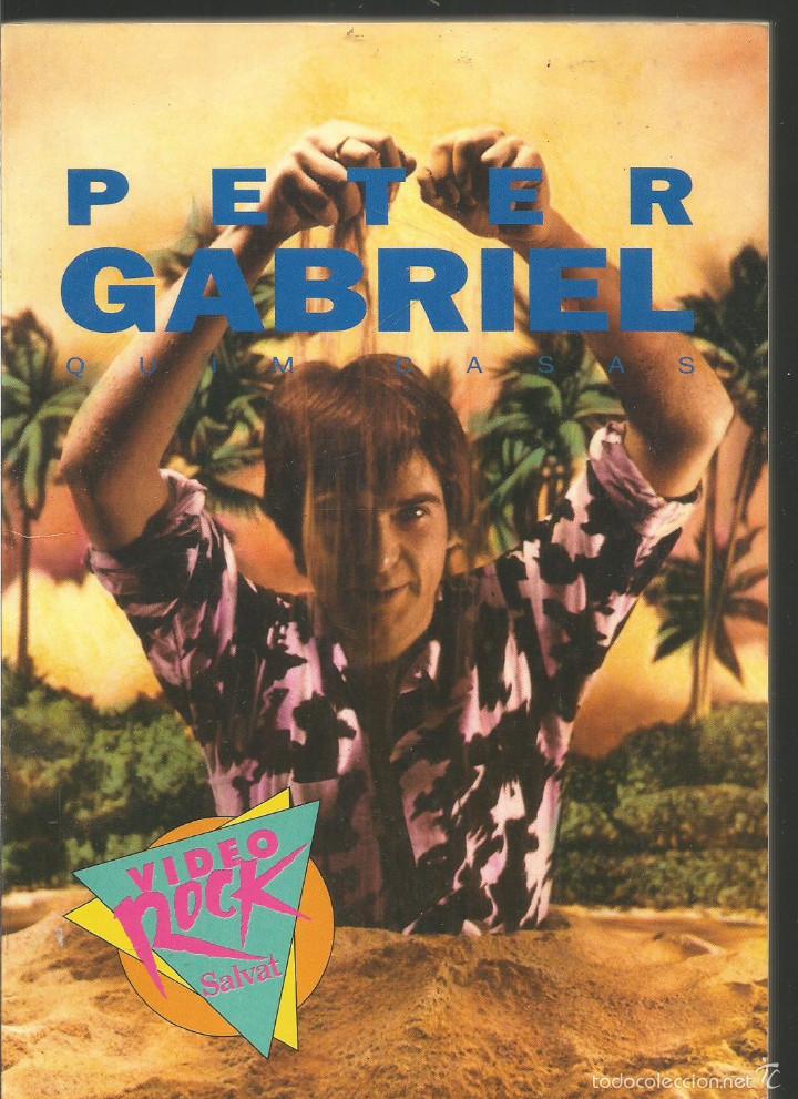 Libros de segunda mano: PETER GABRIEL. VIDEO ROCK SALVAT - Foto 1