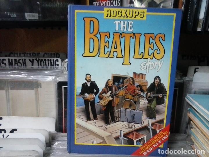 Livres d'occasion: rockups the beatles story,libro troquelado,1985