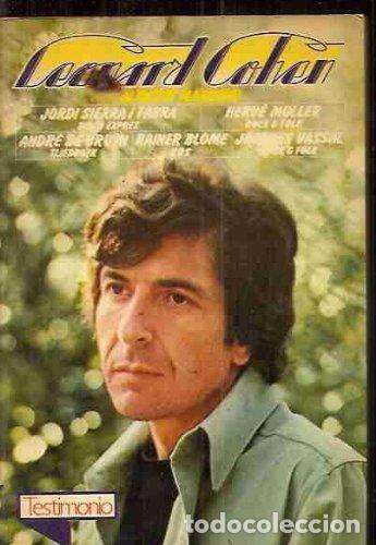 Libros de segunda mano: LEONARD COHEN.  MANZANO Alberto. 1978 - Foto 1