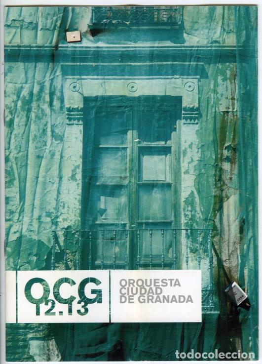 Second hand books: Orquesta Ciudad de Granada 12.13. Programa 13 abril 2013 Serie A (14)
