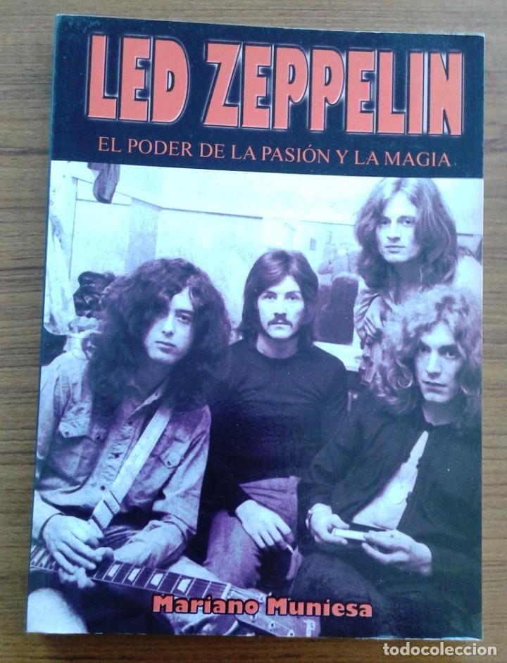 Libros de segunda mano: LED ZEPPELIN. EL PODER DE LA PASION Y LA MAGIA - MARIANO MUNIESA - (Quarentena Ediciones) - Foto 1