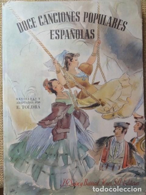 Libros de segunda mano: Doce canciones populares espa&ntilde;olas - Foto 1