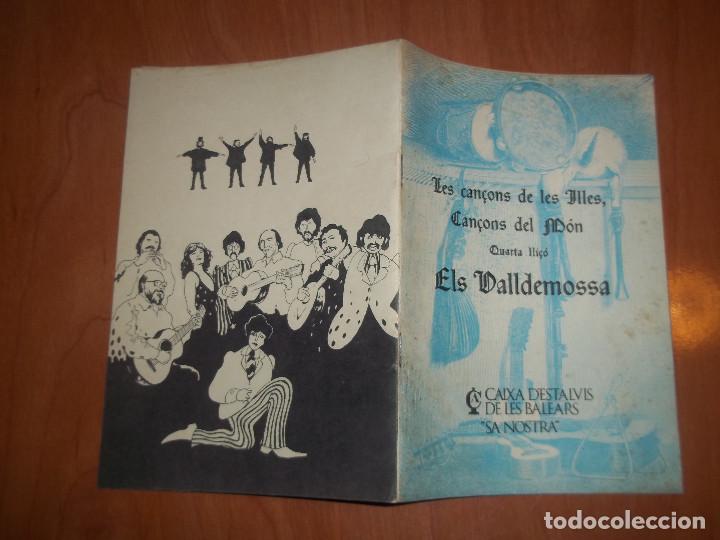 Libri di seconda mano: LLIBRE LES CAN&Ccedil;ONS DE LES ILLES ELS VALLDEMOSSA CAN&Ccedil;ONS DEL MON QUARTA LLI&Ccedil;O MALLORCA 1981