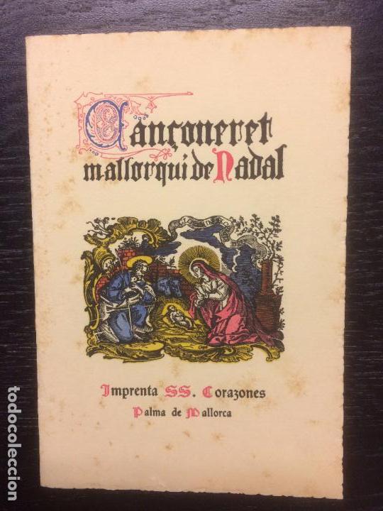 Libros de segunda mano: CAN&Ccedil;ONERET MALLORQUI DE NADAL, TOMAS RIPOLL