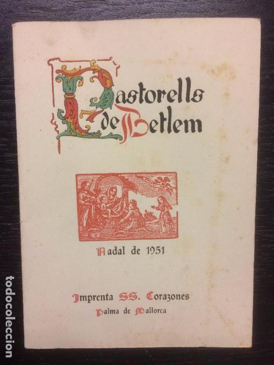 Libros de segunda mano: PASTORELLS DE BETLEM, TOMAS RIPOLL, 1951