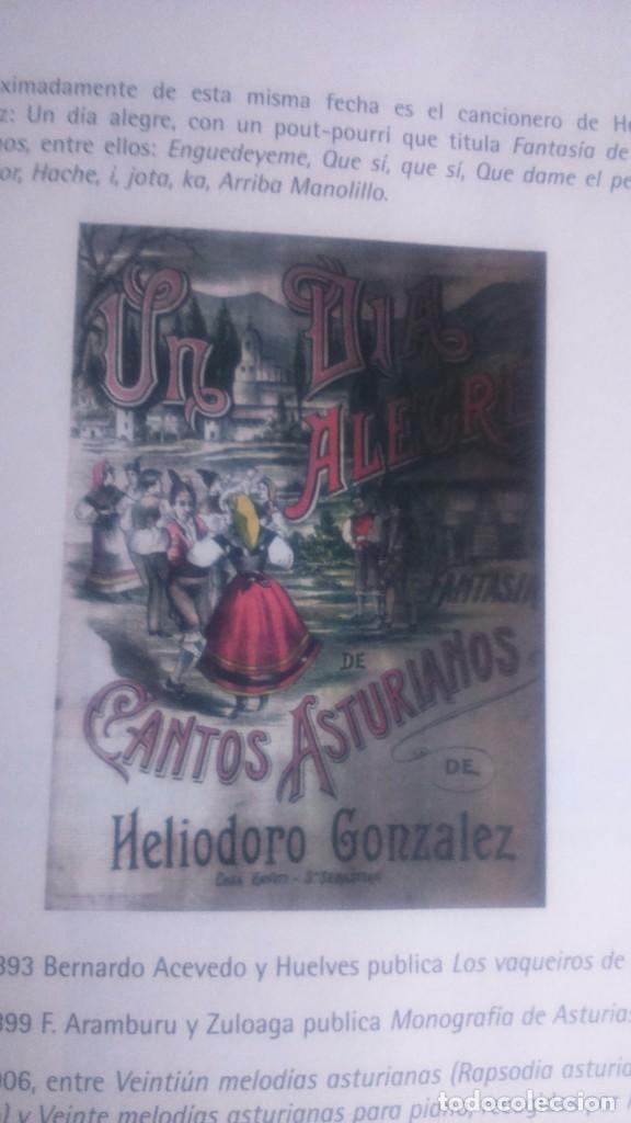 Libros de segunda mano: Interpretes y canciones de Asturias. - Foto 2